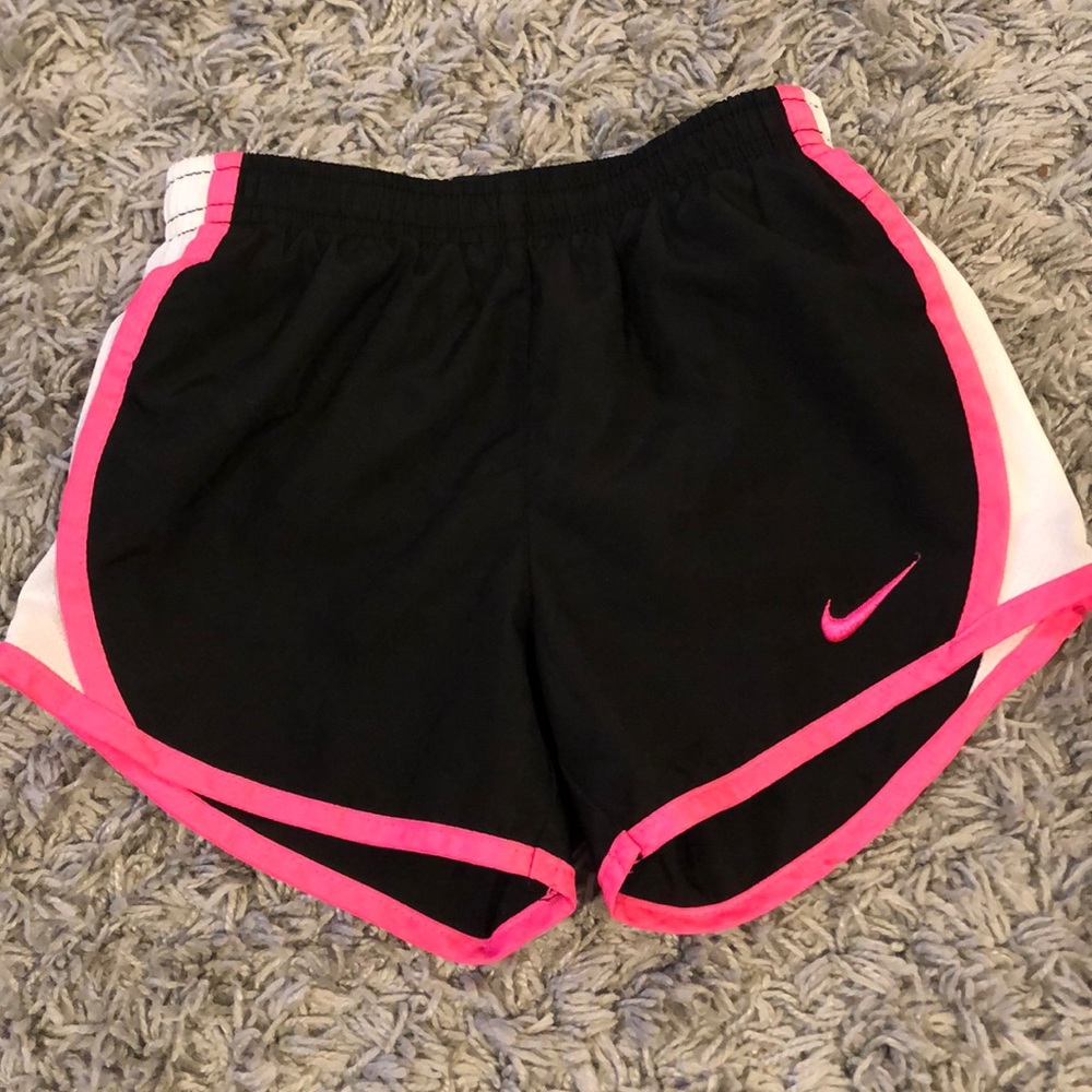 Nike Dri-Fit Shorts- Black/Pink